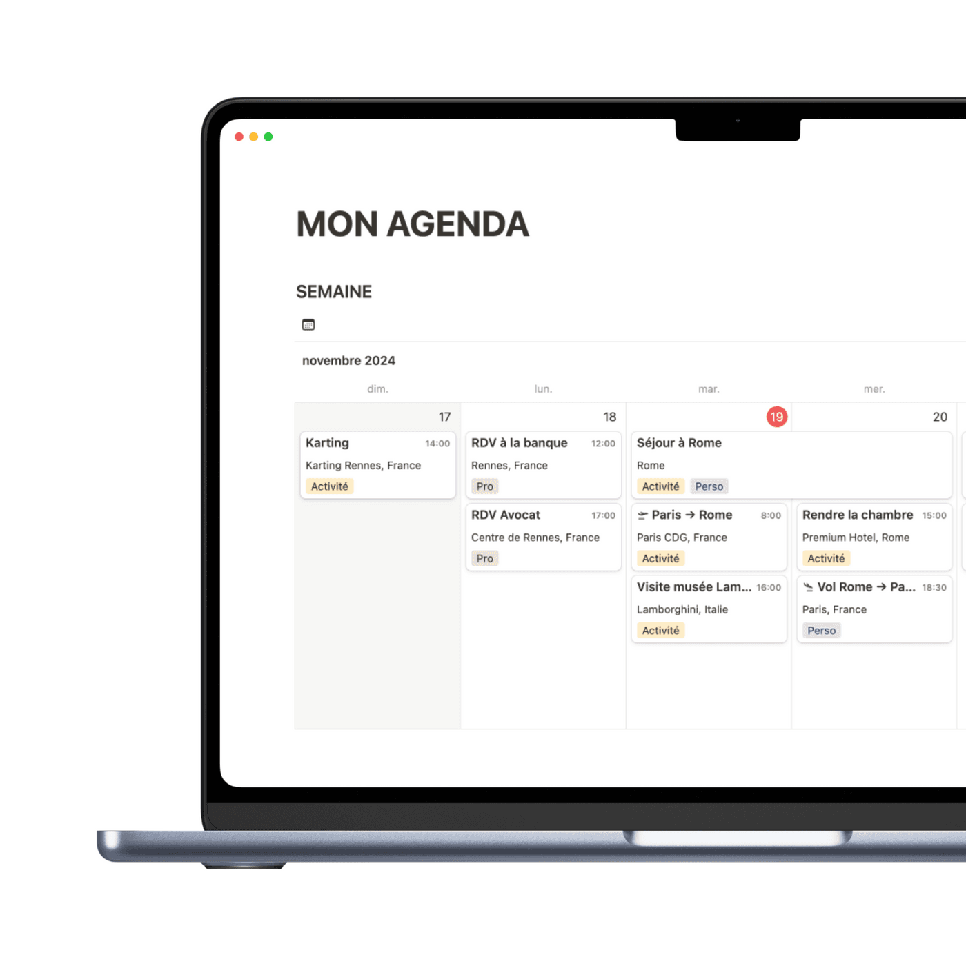 Agenda