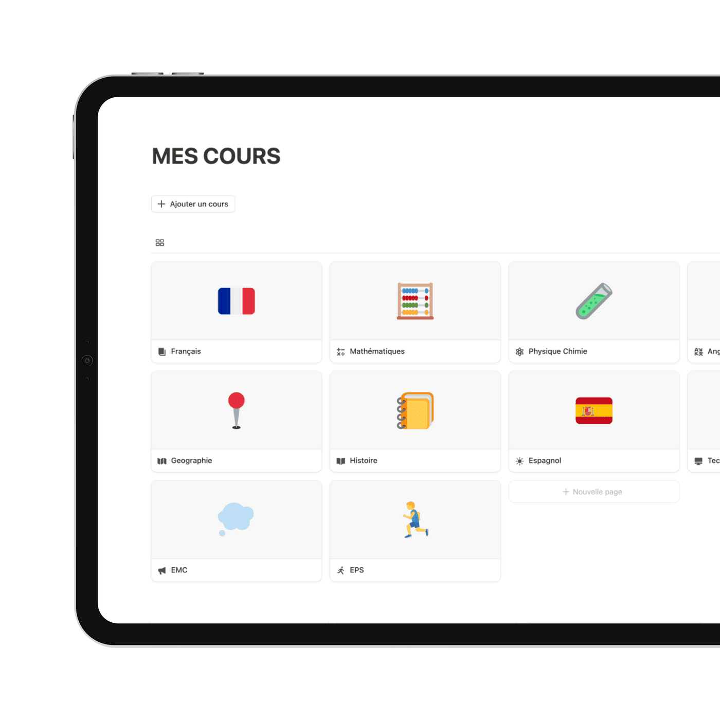 Cours